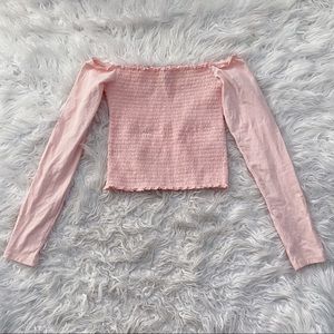 Off The Shoulder Hollister Top